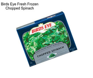Birds Eye Fresh Frozen Chopped Spinach