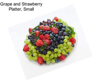 Grape and Strawberry Platter, Small