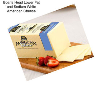 Boar\'s Head Lower Fat and Sodium White American Cheese