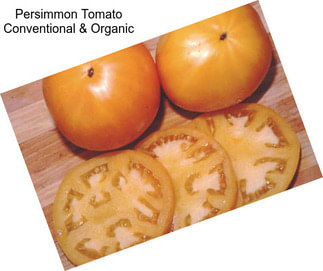 Persimmon Tomato Conventional & Organic