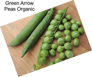 Green Arrow Peas Organic
