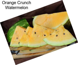 Orange Crunch Watermelon