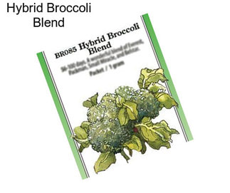 Hybrid Broccoli Blend