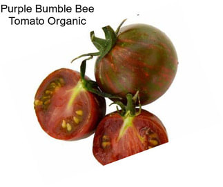 Purple Bumble Bee Tomato Organic