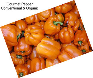 Gourmet Pepper Conventional & Organic