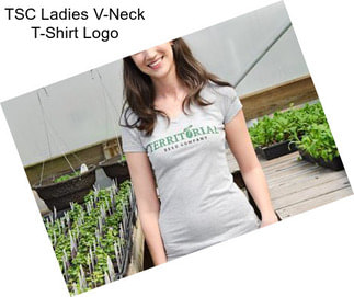 TSC Ladies V-Neck T-Shirt Logo