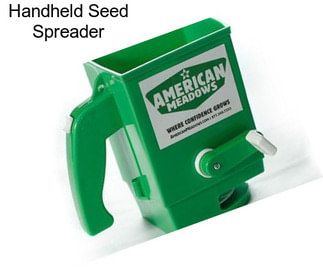 Handheld Seed Spreader