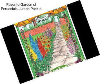 Favorite Garden of Perennials Jumbo Packet