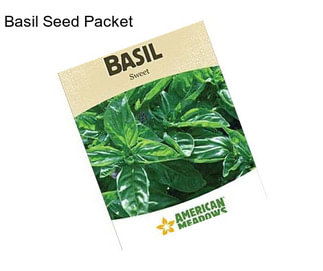 Basil Seed Packet