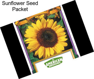 Sunflower Seed Packet