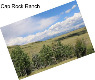 Cap Rock Ranch