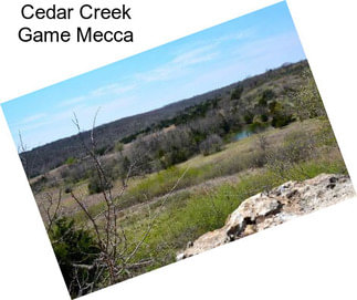 Cedar Creek Game Mecca