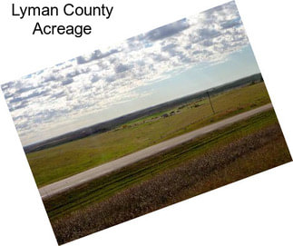 Lyman County Acreage