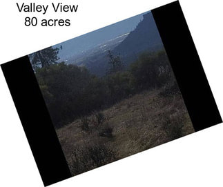 Valley View 80 acres