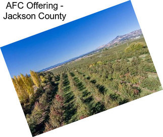 AFC Offering - Jackson County