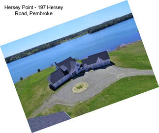 Hersey Point - 197 Hersey Road, Pembroke