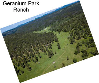 Geranium Park Ranch