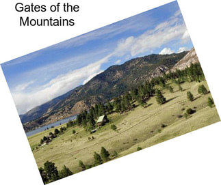 Gates of the Mountains