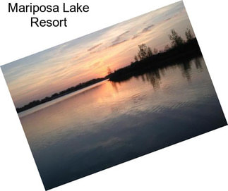 Mariposa Lake Resort