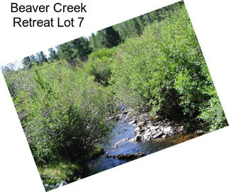 Beaver Creek Retreat Lot 7