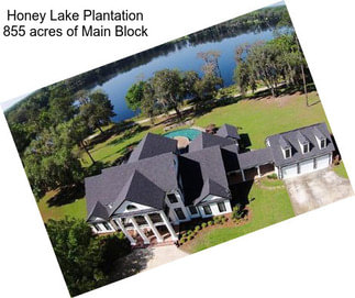 Honey Lake Plantation 855 acres of Main Block