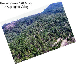 Beaver Creek 320 Acres in Applegate Valley