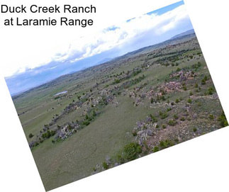 Duck Creek Ranch at Laramie Range