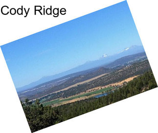 Cody Ridge