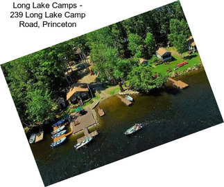 Long Lake Camps - 239 Long Lake Camp Road, Princeton