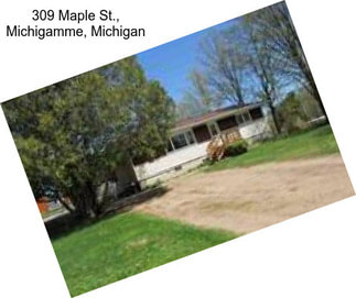 309 Maple St., Michigamme, Michigan