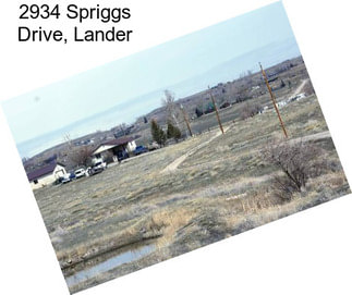 2934 Spriggs Drive, Lander