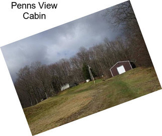 Penns View Cabin