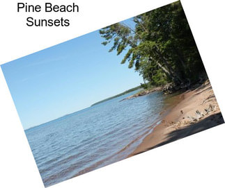 Pine Beach Sunsets