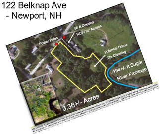 122 Belknap Ave - Newport, NH