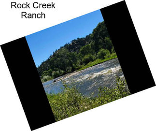 Rock Creek Ranch