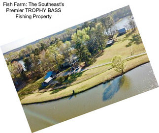 Fish Farm: The Southeast\'s Premier TROPHY BASS Fishing Property