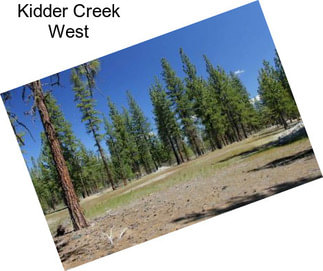 Kidder Creek West
