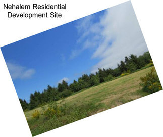 Nehalem Residential Development Site