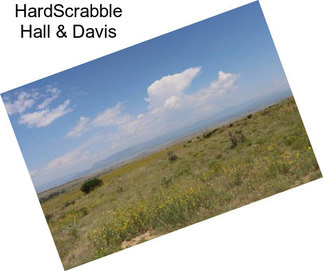 HardScrabble Hall & Davis
