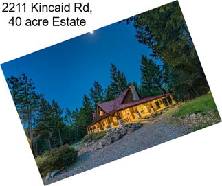 2211 Kincaid Rd, 40 acre Estate
