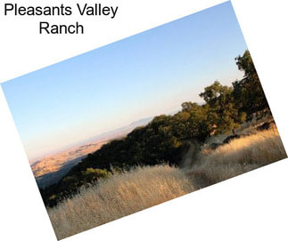 Pleasants Valley Ranch