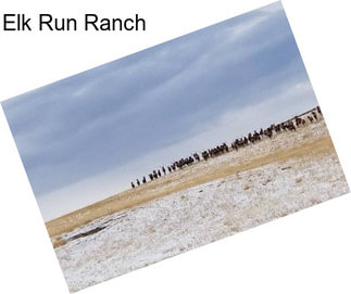 Elk Run Ranch