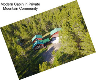 Modern Cabin in Private Mountain Community