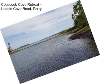 Cobscook Cove Retreat - Lincoln Cove Road, Perry