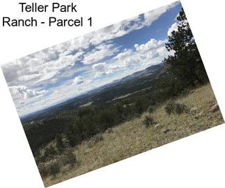 Teller Park Ranch - Parcel 1