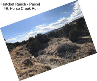 Hatchet Ranch - Parcel 49, Horse Creek Rd.