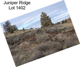 Juniper Ridge Lot 1402