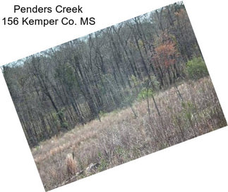 Penders Creek 156 Kemper Co. MS
