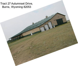Tract 27 Autumnset Drive, Burns, Wyoming 82053