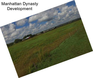 Manhattan Dynasty Development
